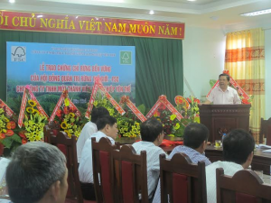 Công ty TNHH một thành viên lâm nghiệp Yên Thế nhận chứng chỉ quản lý rừng bền vững FSC