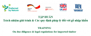 Tập huấn cho doanh nghiệp về nghị định 102/2020/NĐ-CP đối với gỗ nhập khẩu