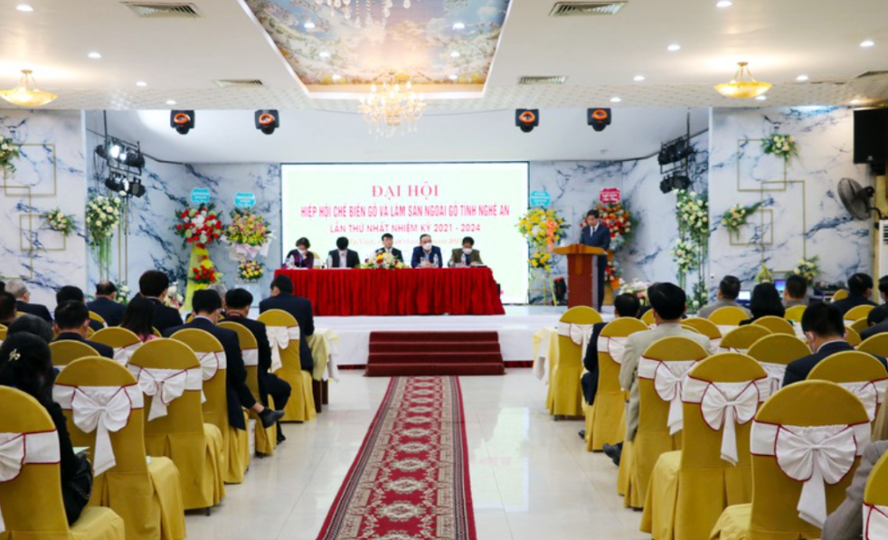 Đại hội Hiệp hội Chế biến gỗ và Lâm sản ngoài gỗ Nghệ An lần thứ nhất