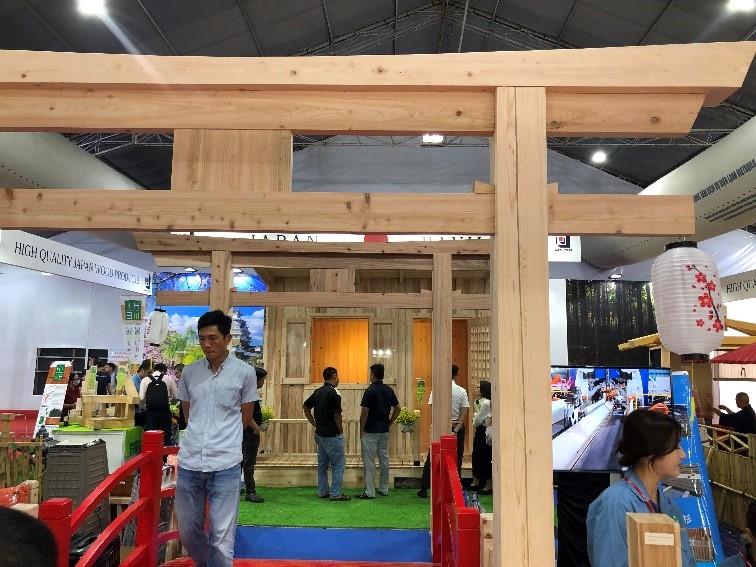 GỖ NHẬT TẠI VIETBUILD HỒ CHÍ MINH 2023